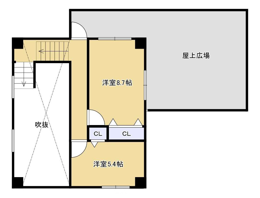 Tハウス 301号間取り