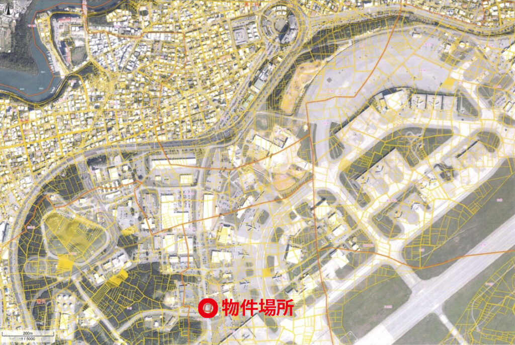 嘉手納飛行場 軍用地